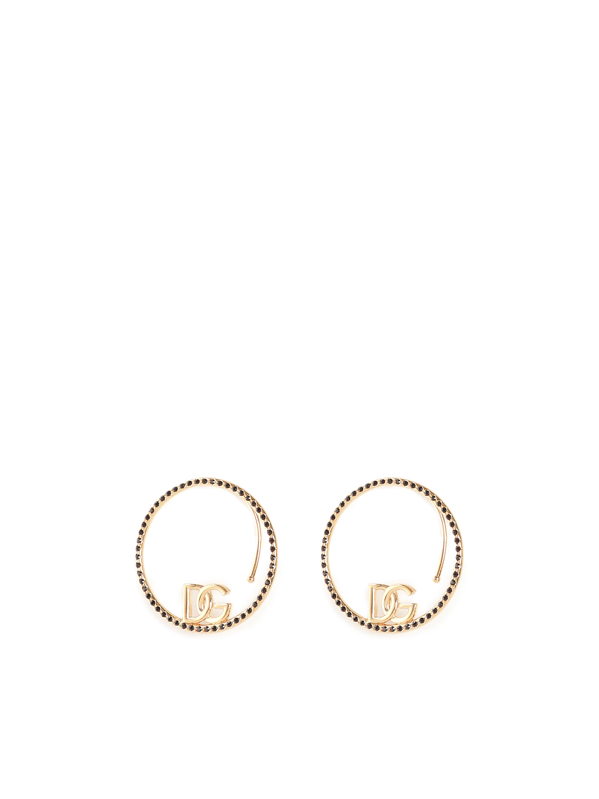 Orecchini ear cuff con logo e strass WEP2L4 W1111ZOO00 DOLCE & GABBANA 