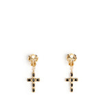 Orecchini pendenti con croci in strass WEQ4S3 W1111N0011 DOLCE & GABBANA 