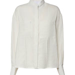 Camicia in gabardina di viscosa DC493 IF0049DXXX001 DONDUP 