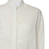 Camicia in gabardina di viscosa DC493 IF0049DXXX001 DONDUP 