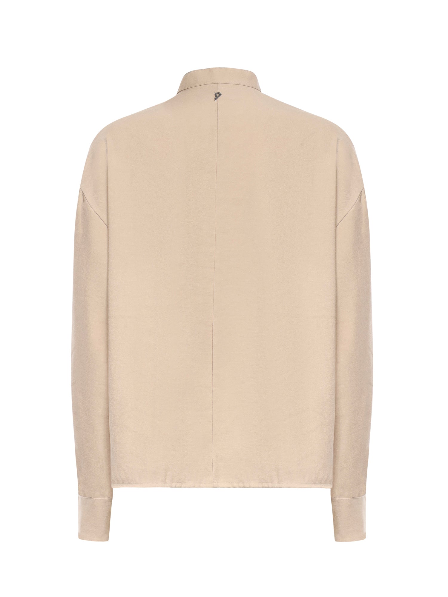 Camicia in gabardina di viscosa DC493 IF0049DXXX010 DONDUP 