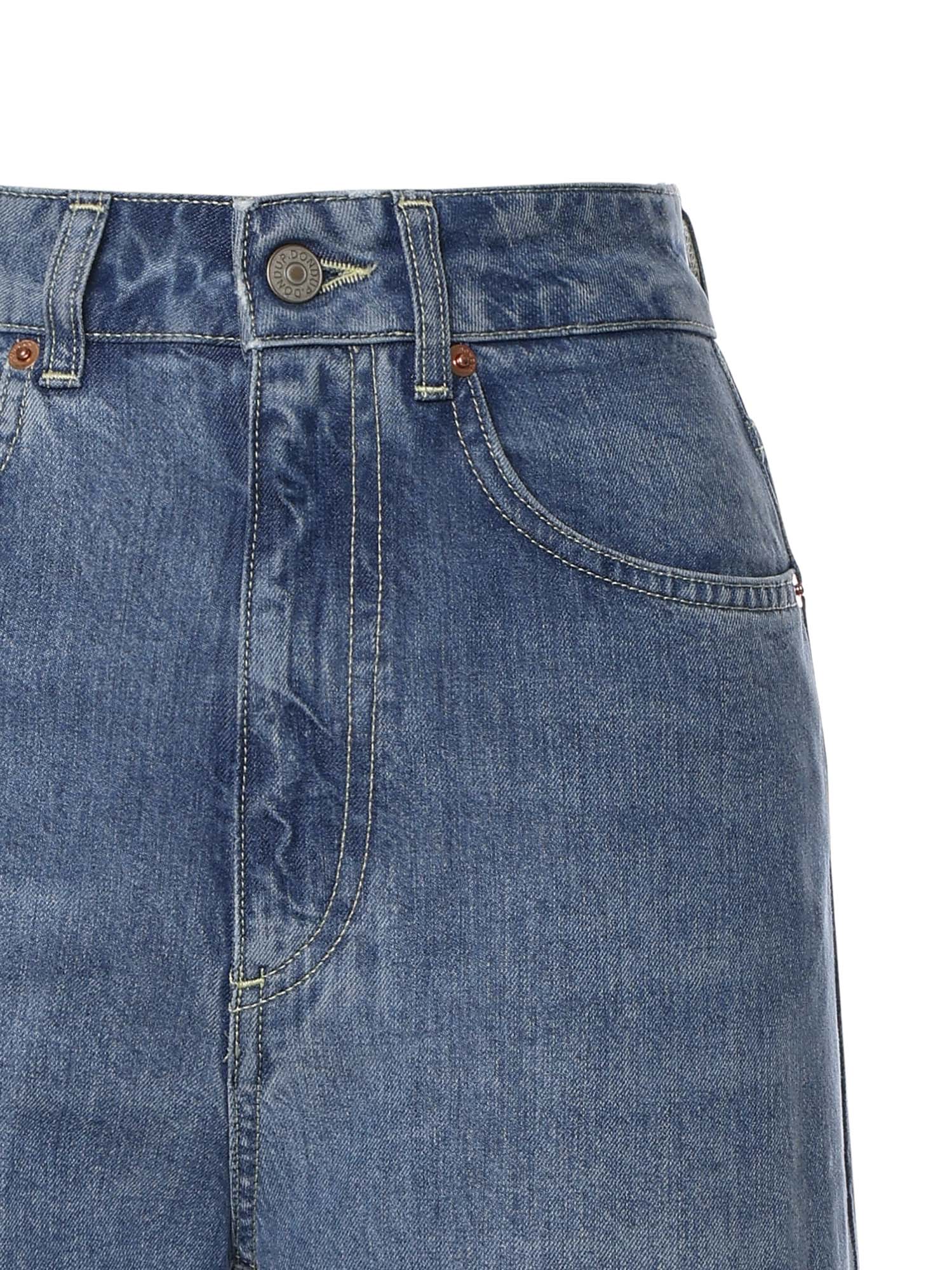 Jeans Beatrix wide leg DP828 DF0266DLV9800 DONDUP 