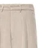 Pantaloni Elois in lino e lyocell DP843 CF0197DBM5010 DONDUP 