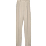 Pantaloni Elois in lino e lyocell DP843 CF0197DBM5010 DONDUP 