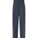 Pantaloni Elois in lino e lyocell DP843 CF0197DBM5890 DONDUP 