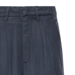 Pantaloni Elois in lino e lyocell DP843 CF0197DBM5890 DONDUP 