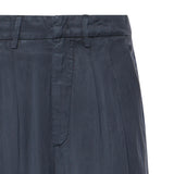 Pantaloni Elois in lino e lyocell DP843 CF0197DBM5890 DONDUP 