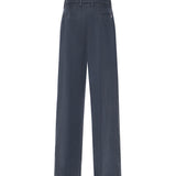 Pantaloni Elois in lino e lyocell DP843 CF0197DBM5890 DONDUP 