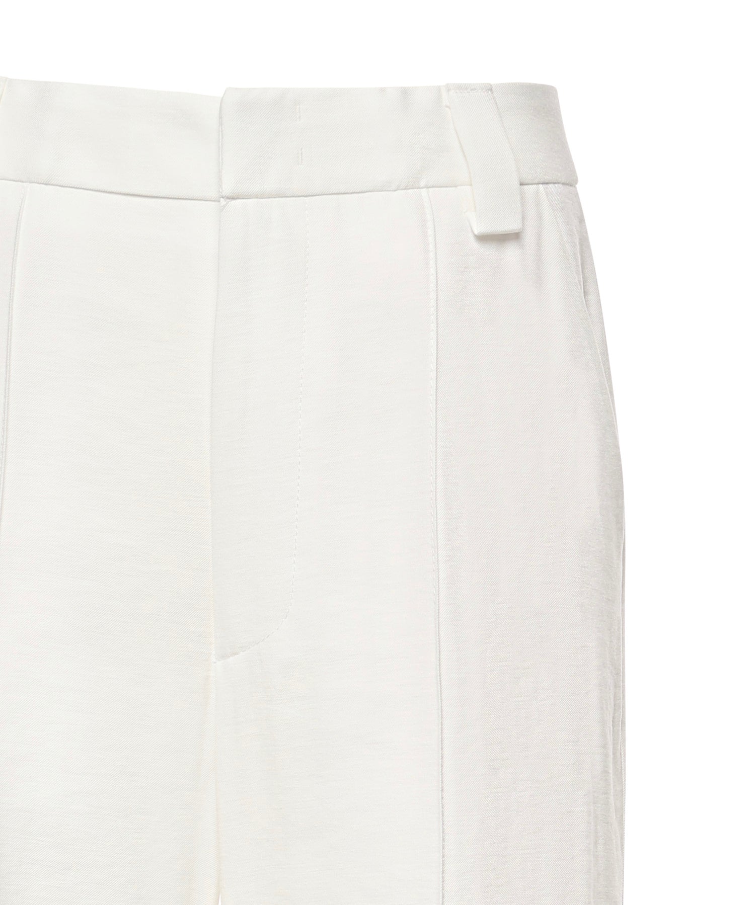 Pantaloni Abby in gabardina di viscosa DP883 IF0049DXXX001 DONDUP 