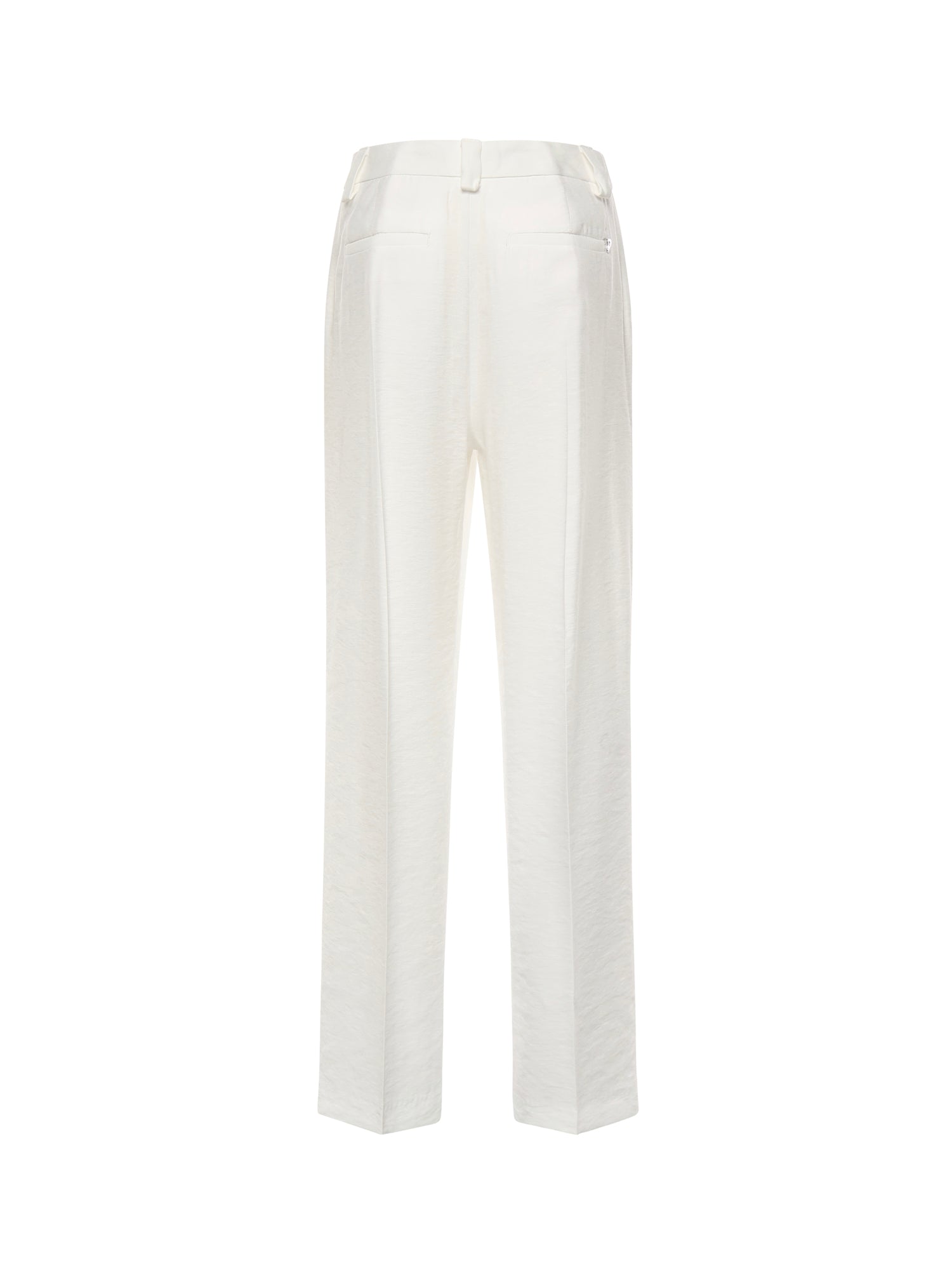 Pantaloni Abby in gabardina di viscosa DP883 IF0049DXXX001 DONDUP 