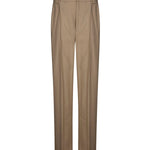 Pantaloni Abby in gabardina di viscosa DP883 IF0049DXXX010 DONDUP 