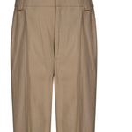 Pantaloni Abby in gabardina di viscosa DP883 IF0049DXXX010 DONDUP 