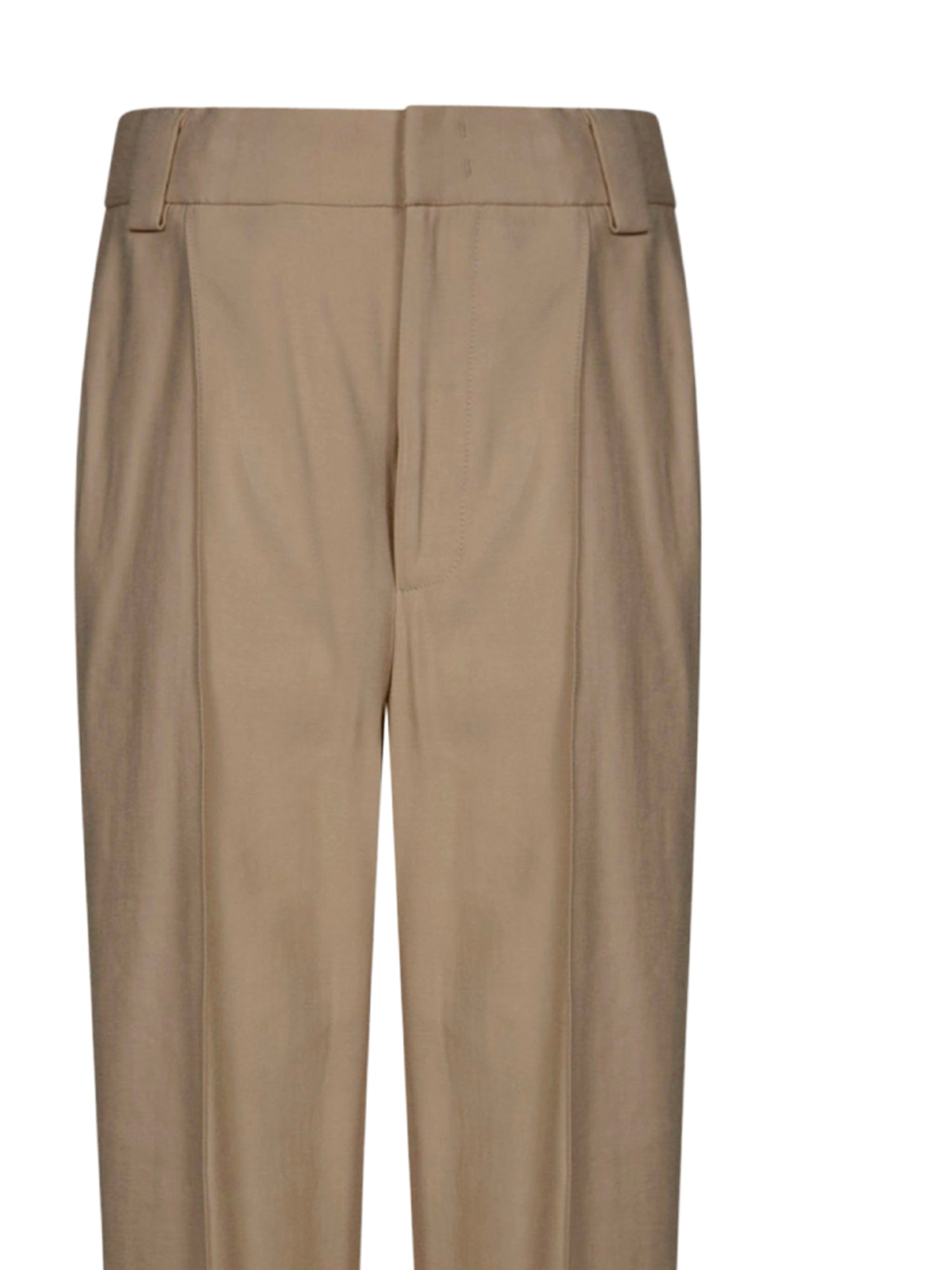 Pantaloni Abby in gabardina di viscosa DP883 IF0049DXXX010 DONDUP 