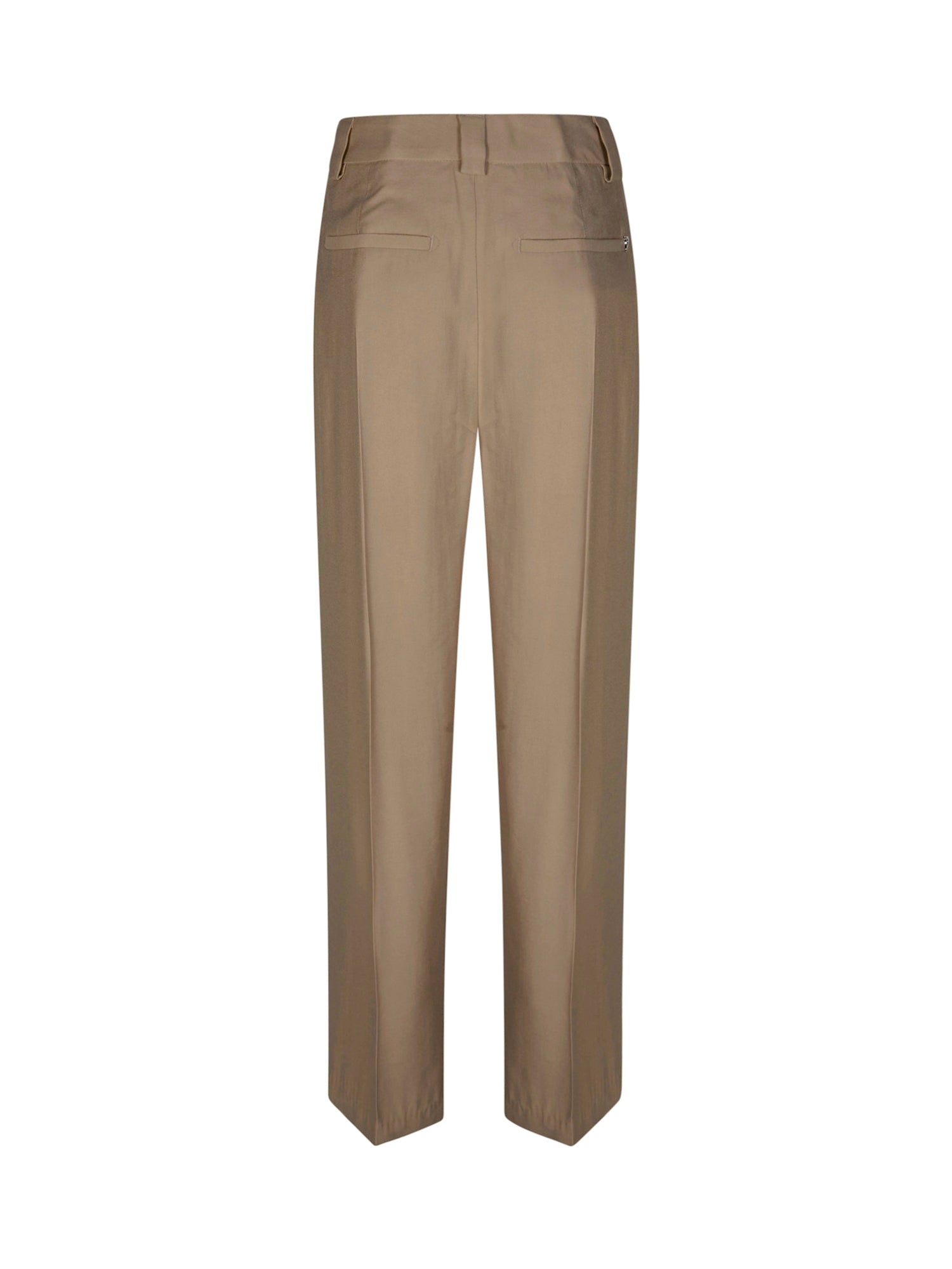 Pantaloni Abby in gabardina di viscosa DP883 IF0049DXXX010 DONDUP 