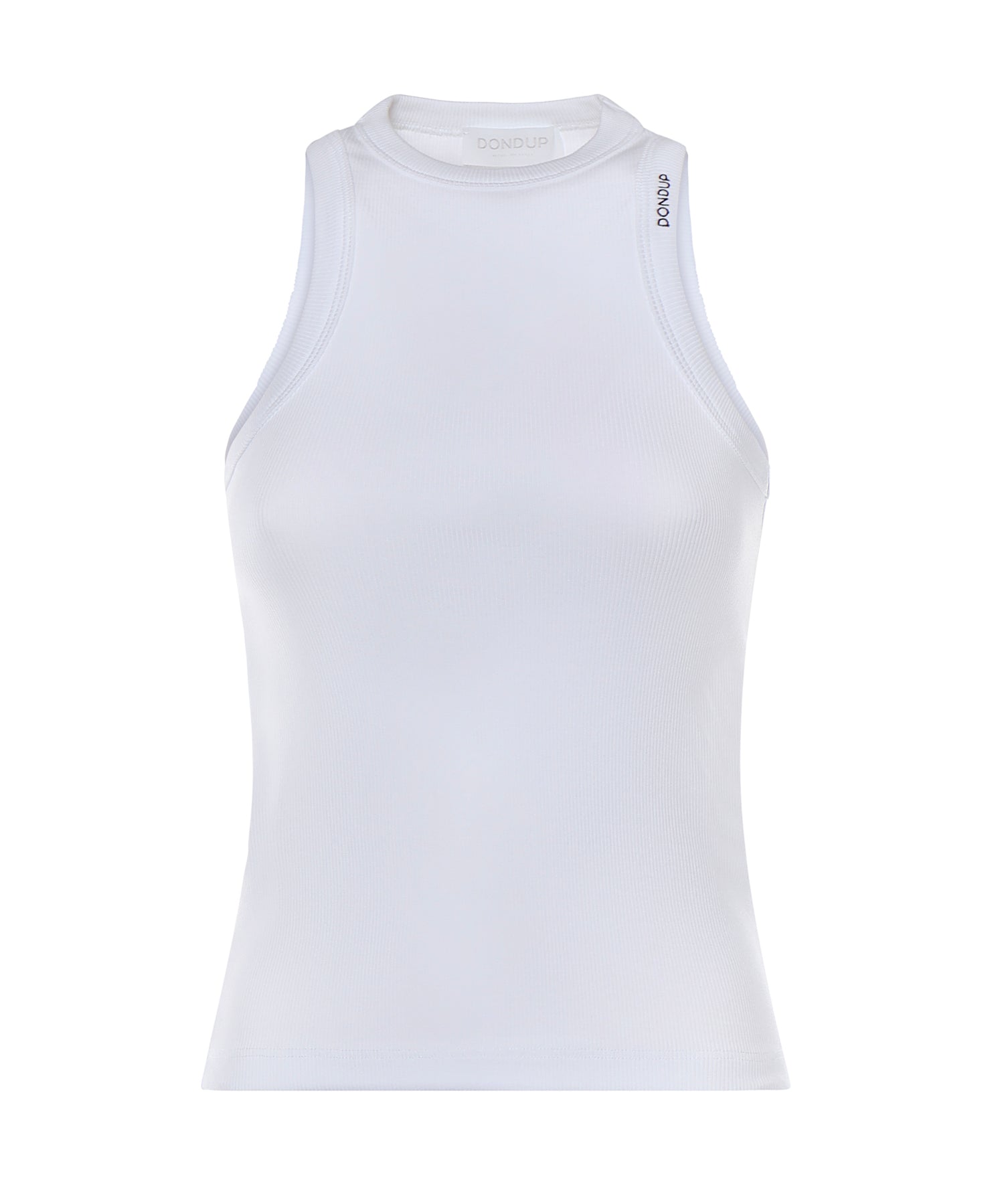 Canotta in cotone con logo DS071 JS0314DXXX000 DONDUP 