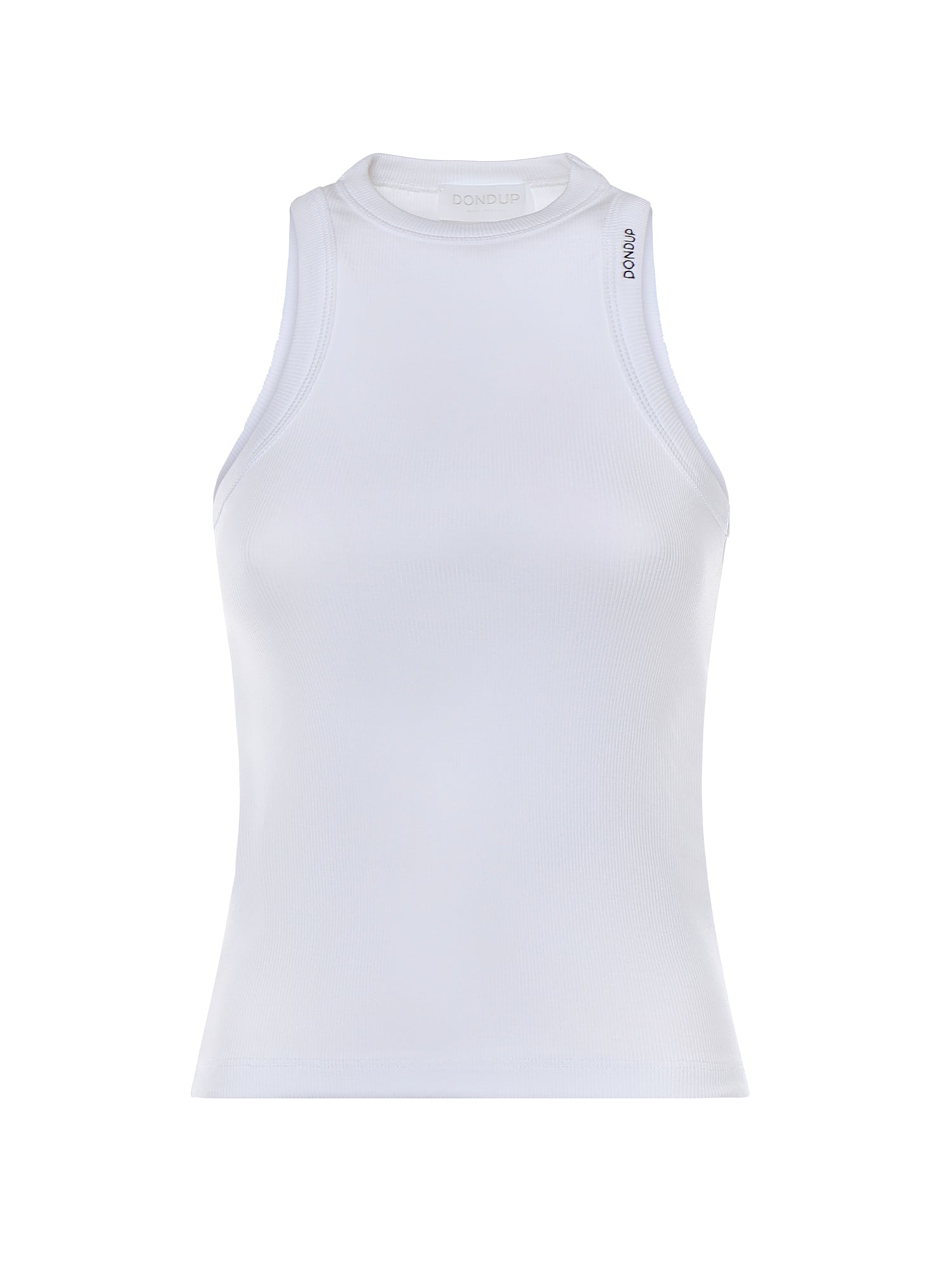 Canotta in cotone con logo DS071 JS0314DXXX000 DONDUP 