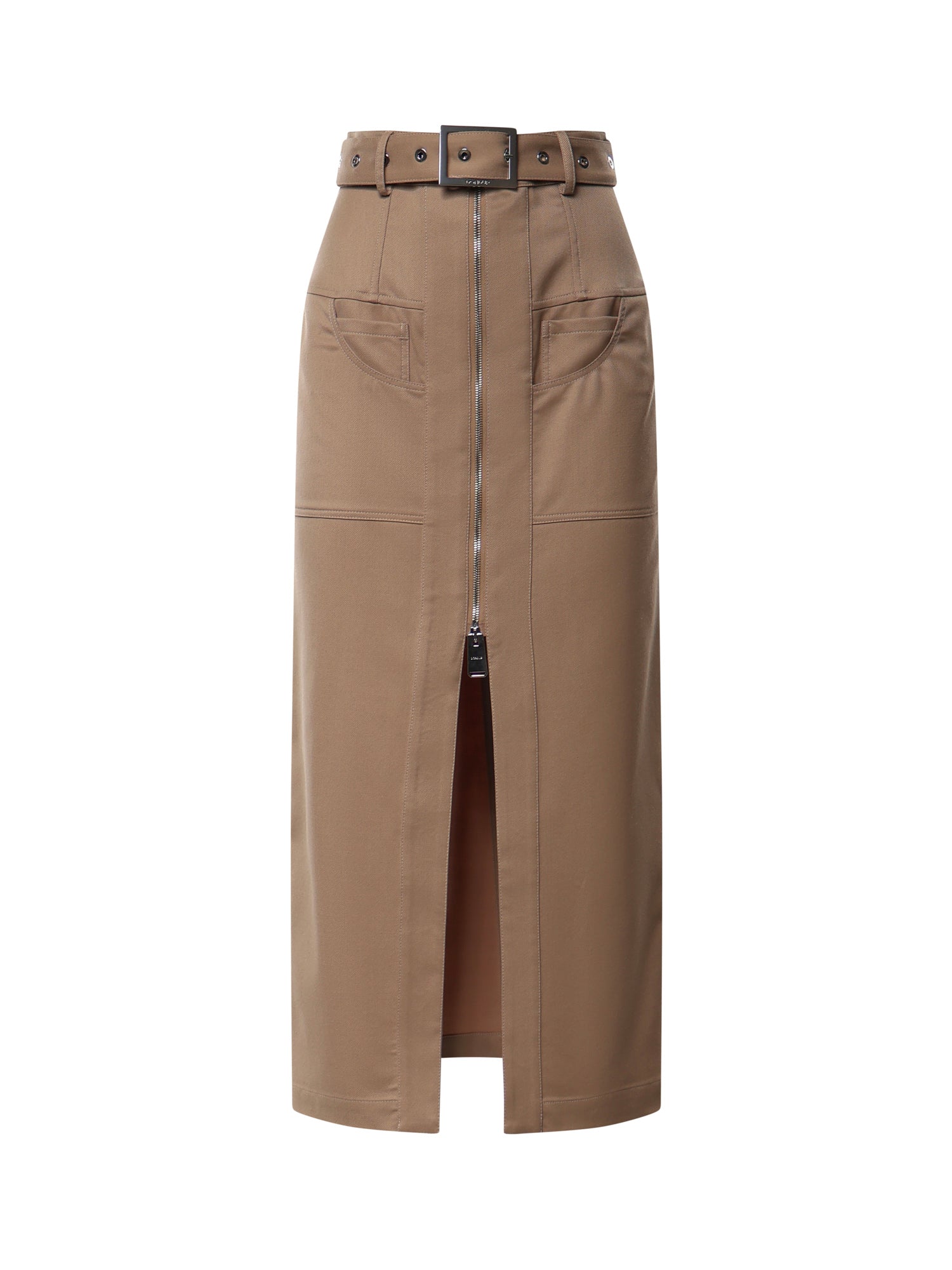 Gonna lunga in cover misto lana G616 WS0117DXXX728 DONDUP 