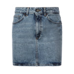 Gonna mini in denim stretch G628 DSK297DJ30800 DONDUP 