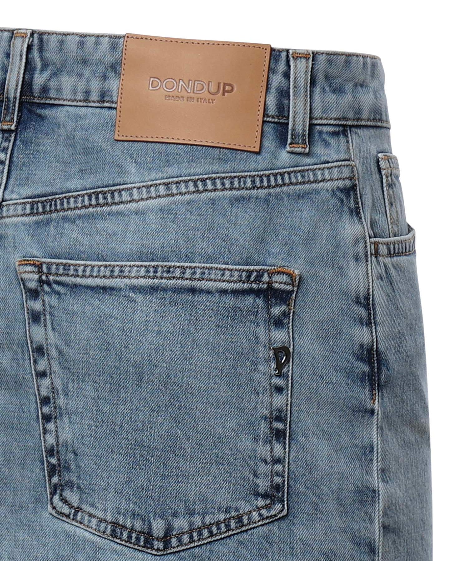 Gonna mini in denim stretch G628 DSK297DJ30800 DONDUP 