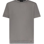 T-shirt in cotone e cashmere US369 JF0364UXXX903 DONDUP 