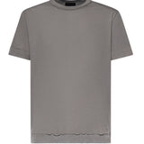 T-shirt in cotone e cashmere US369 JF0364UXXX903 DONDUP 