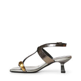 Sandali in pelle laminata GD11G MIX SUGAR+ORO DONNARI' 