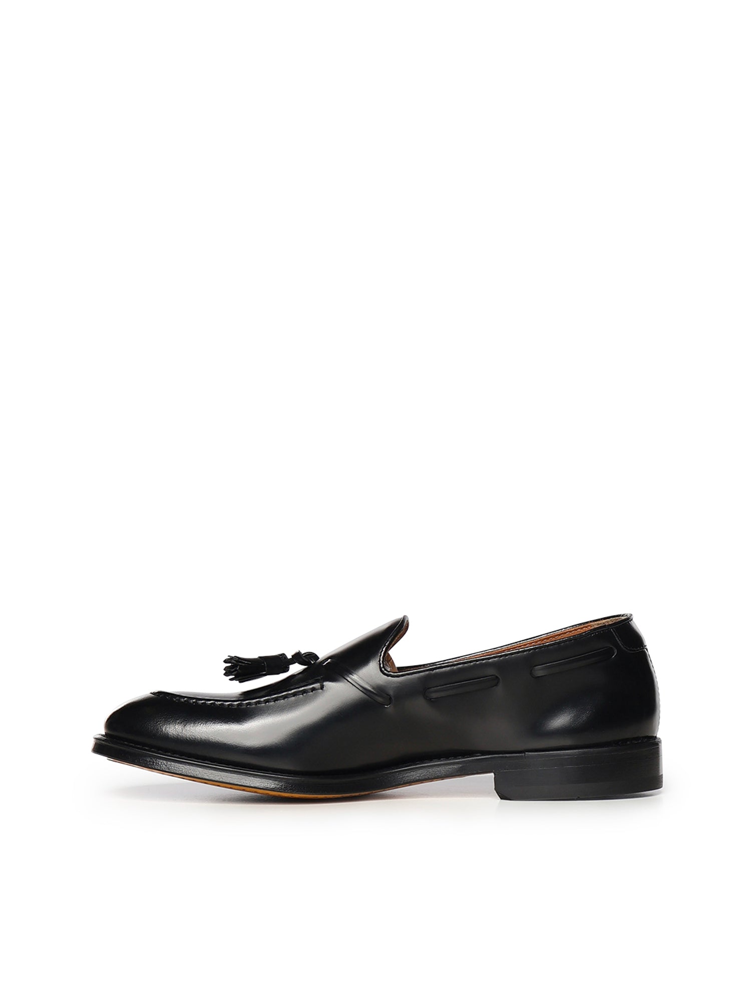 Mocassino con nappine in pelle DU3339ORVNUY007 NN00 DOUCAL'S 