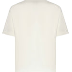 T-shirt Slogan Hibiscus in cotone JTS292CO002 OW Drôle de Monsieur 
