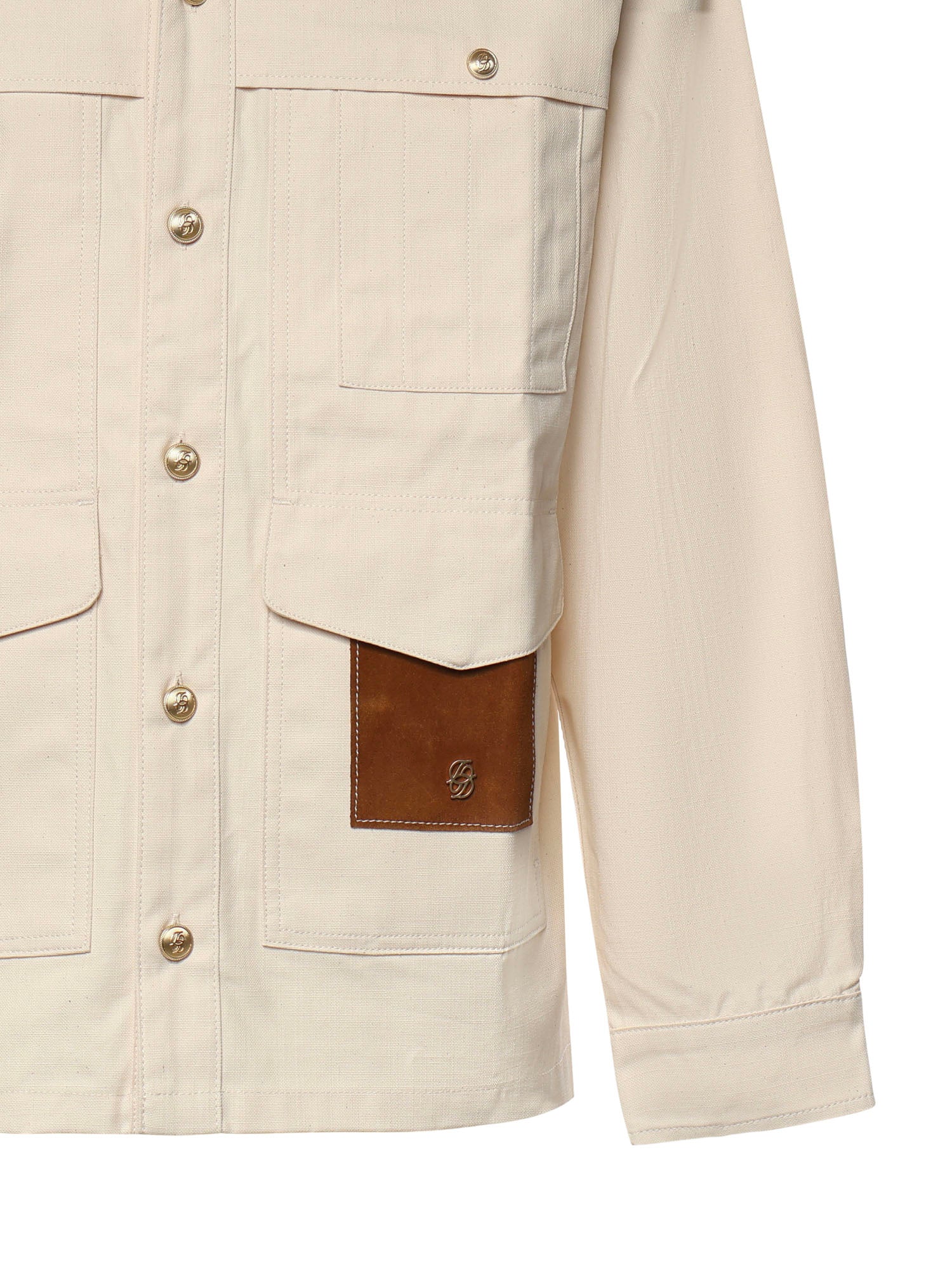 Giacca in cotone KJT268CO252 OW Drôle de Monsieur 