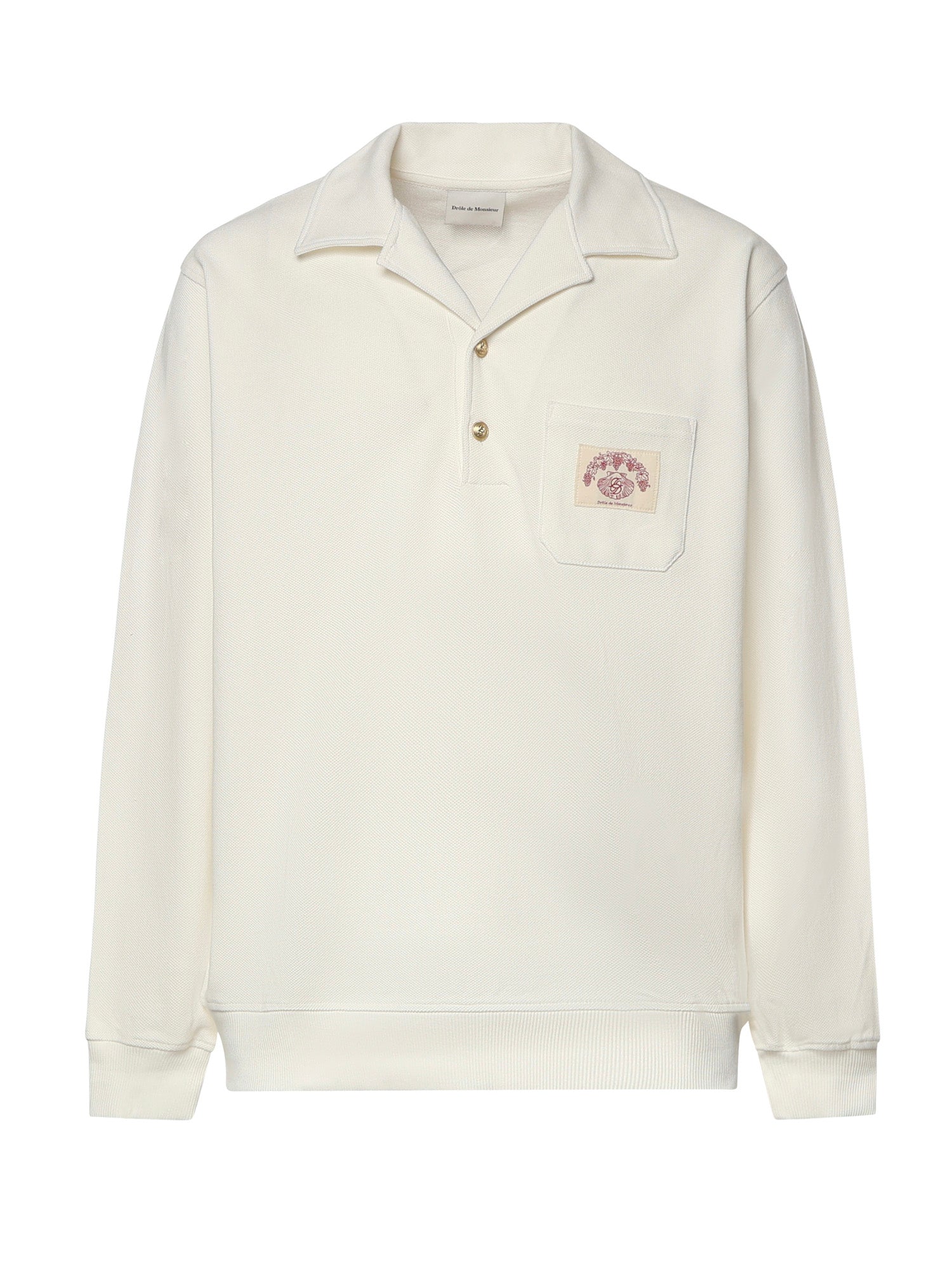 Polo in cotone KPL166CO264 OW Drôle de Monsieur 