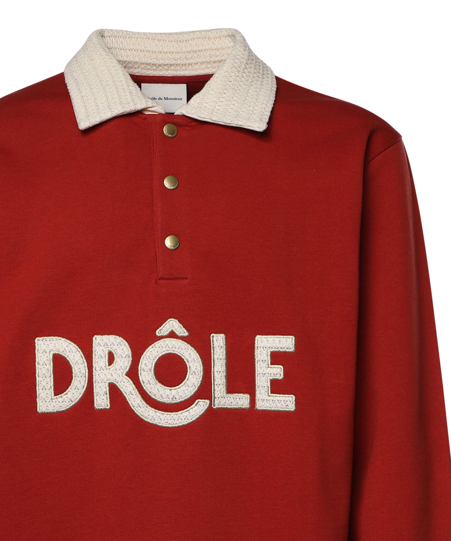 Polo in cotone con logo KPL168CO127 DRD Drôle de Monsieur 