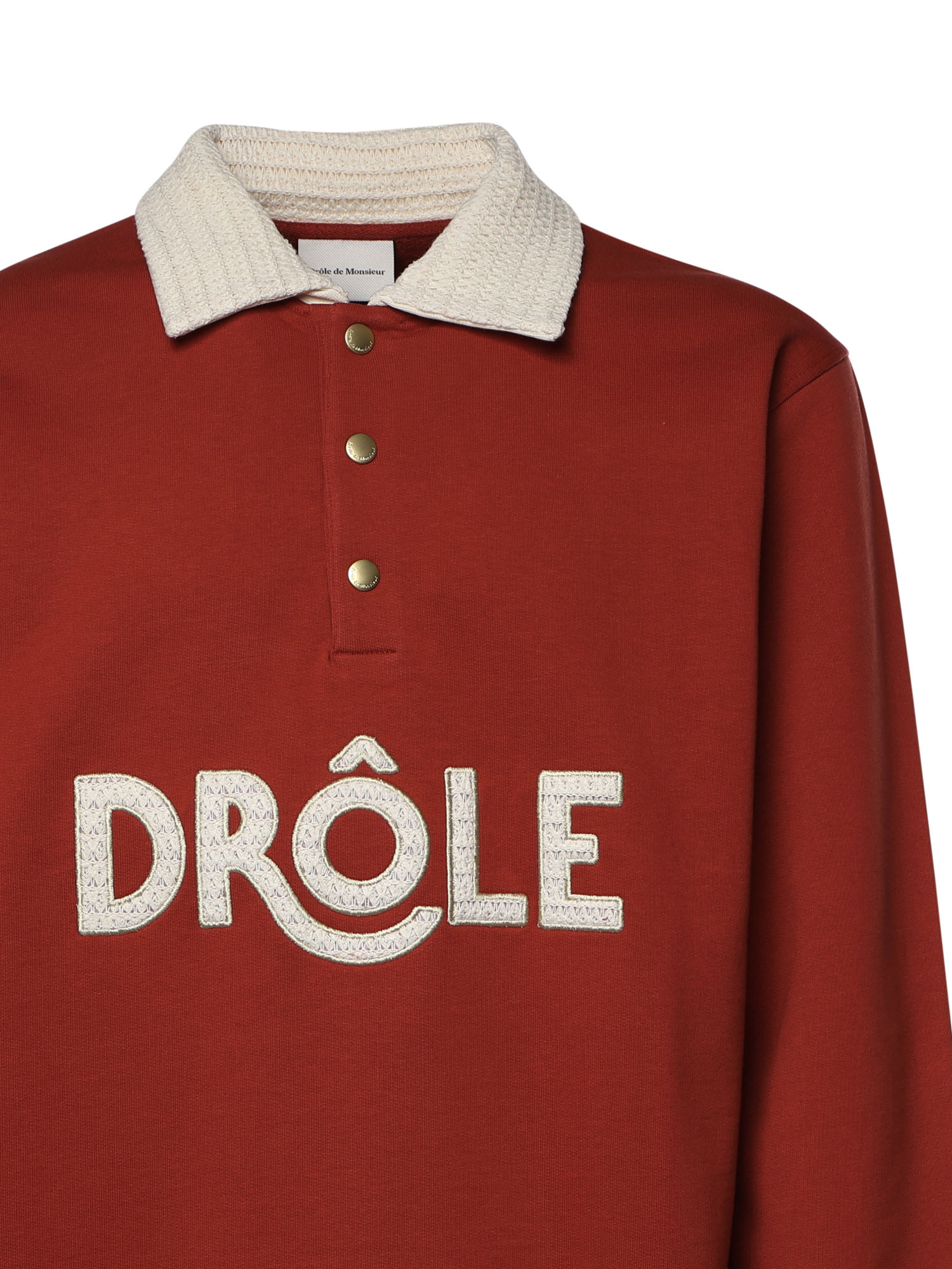 Polo in cotone con logo KPL168CO127 DRD Drôle de Monsieur 