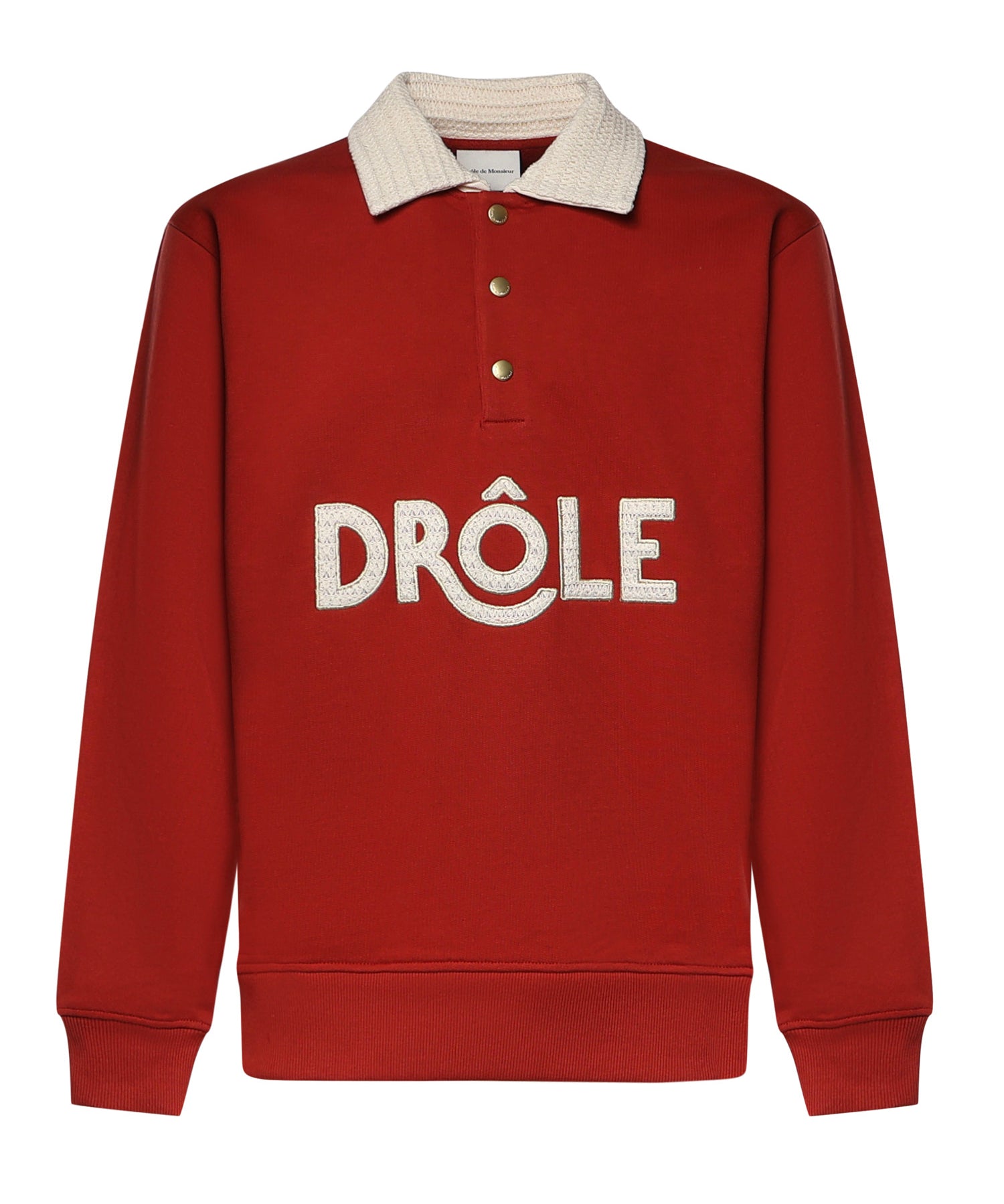 Polo in cotone con logo KPL168CO127 DRD Drôle de Monsieur 