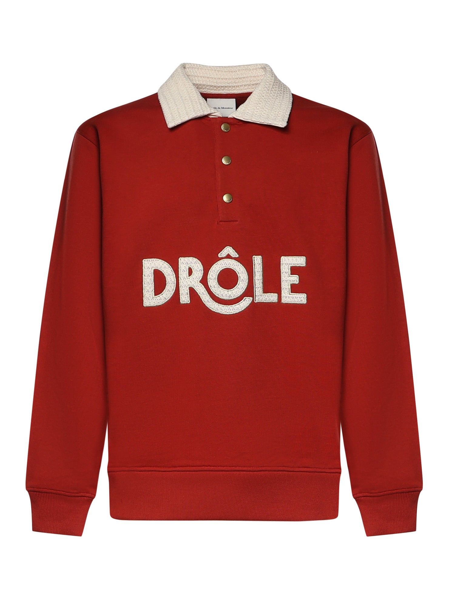 Polo in cotone con logo KPL168CO127 DRD Drôle de Monsieur 