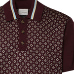Polo in maglia jacquard KPO205CO261 DRD Drôle de Monsieur 