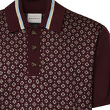 Polo in maglia jacquard KPO205CO261 DRD Drôle de Monsieur 