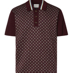 Polo in maglia jacquard KPO205CO261 DRD Drôle de Monsieur 