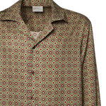 Camicia con stampa in viscosa KSH233VI032 KK Drôle de Monsieur 