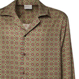 Camicia con stampa in viscosa KSH233VI032 KK Drôle de Monsieur 