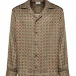 Camicia con stampa in viscosa KSH233VI032 KK Drôle de Monsieur 