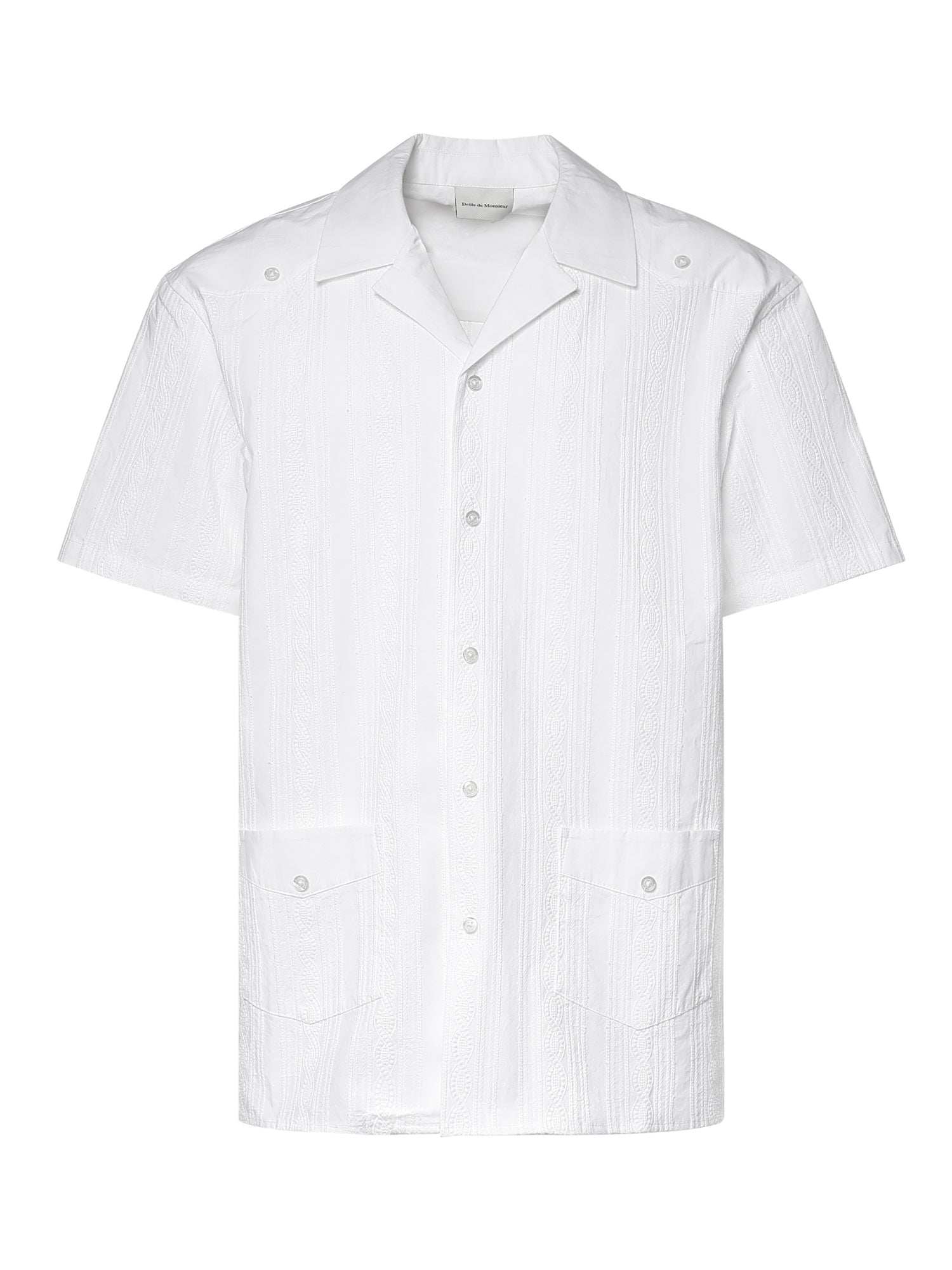 Camicia in cotone KSH258CO286 WT Drôle de Monsieur 