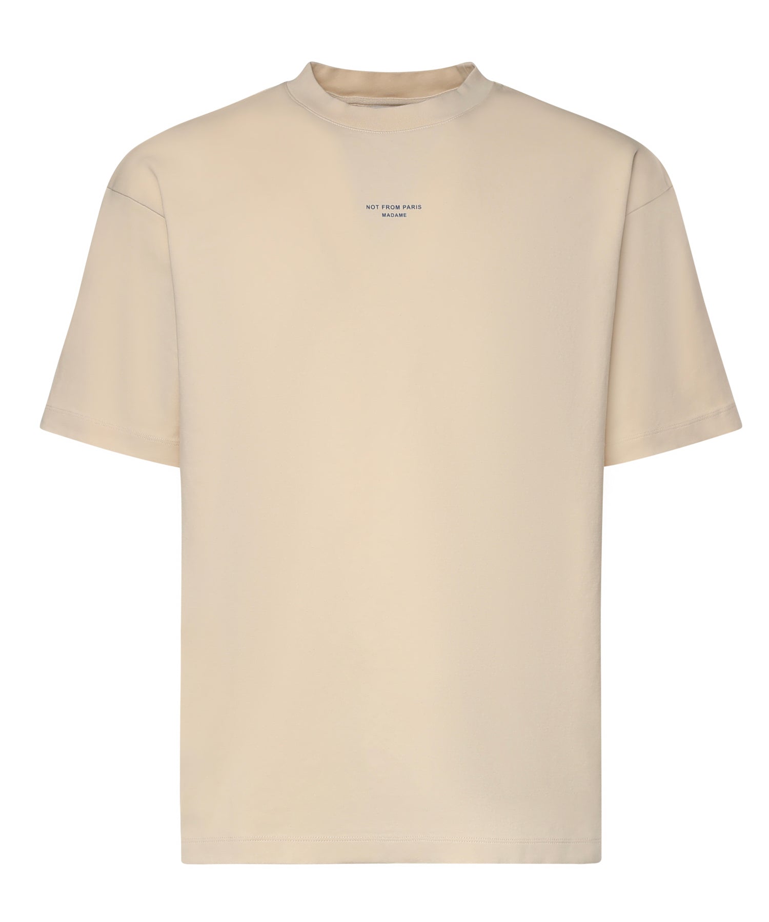 T-shirt Slogan Classique in cotone KTS202CO002 SD Drôle de Monsieur 
