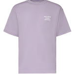 T-shirt Slogan in cotone KTS203CO002 LAV Drôle de Monsieur 