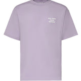 T-shirt Slogan in cotone KTS203CO002 LAV Drôle de Monsieur 