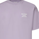 T-shirt Slogan in cotone KTS203CO002 LAV Drôle de Monsieur 
