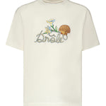 T-shirt Drôle Shell in cotone<BR/> KTS303CO248 OW Drôle de Monsieur 