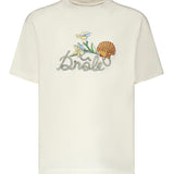 T-shirt Drôle Shell in cotone<BR/> KTS303CO248 OW Drôle de Monsieur 