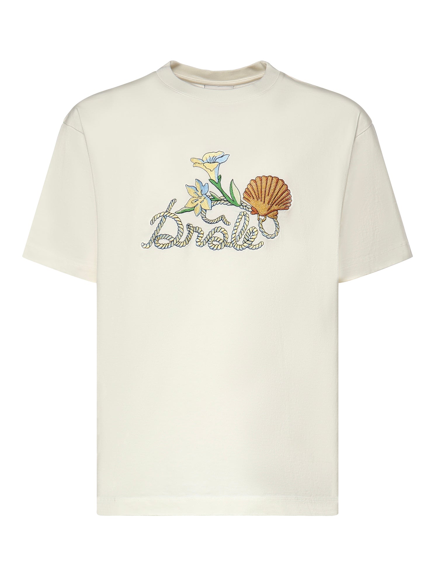 T-shirt Drôle Shell in cotone<BR/> KTS303CO248 OW Drôle de Monsieur 