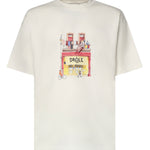 T-shirt Drôle Café in cotone KTS307CO002 OW Drôle de Monsieur 