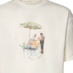 T-shirt Fleuriste in cotone KTS310CO002 OW Drôle de Monsieur 